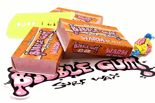 BUBBLE GUM - ORANGE SURF WAX WARM - 18-23°C